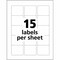 Avery Label, Color, 15Up, Ass, 150Pk AVE4331 - alternate 5